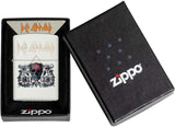 Zippo Def Leppard White Matte 49237