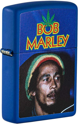 Zippo Bob Marley Logo Royal Blue Matte 49238