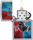 Zippo Watch Dog Legion Satin Chrome 49242