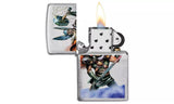 Zippo Thor Design Brushed Chrome Thor 49250