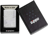 Zippo Pet and Tree Design High Polish Chrome 49258