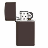 Zippo Slim Brown 49266