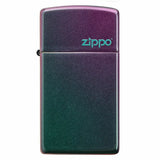 Zippo Slim w/Zippo Logo Iridescent 49267ZL