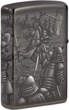 Zippo Knight Fight High Polish Black 49292