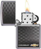 Zippo Chevrolet Logo Street Chrome 49304