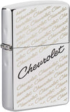 Zippo Chevrolet Script Logo High Polish Chrome 49305