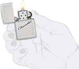 Zippo Chevrolet Script Logo High Polish Chrome 49305