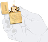 Zippo U.S. Army High Polish Brass 49314