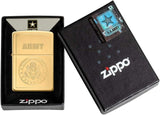 Zippo U.S. Army High Polish Brass 49314