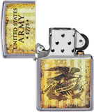 Zippo U.S. Army 1775 Street Chrome 49315