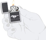 Zippo Ford Mustang High Polish Chrome 49328