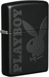 Zippo Playboy Black on Black Matte 49342