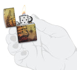 Zippo Pirate Ship Design 540 Color 49355