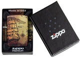 Zippo Pirate Ship Design 540 Color 49355