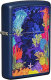 Zippo Sea Life Navy Matte 49409