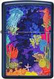 Zippo Sea Life Navy Matte 49409