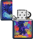 Zippo Sea Life Navy Matte 49409