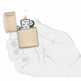 Zippo Flat Sand Zippo Logo 49453ZL
