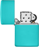 Zippo Flat Turquoise 49454