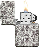 Zippo Skeleton Glow in The Dark 540 Color 49458