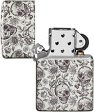 Zippo Skeleton Glow in The Dark 540 Color 49458