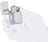 Zippo Crown Royal Logo White Matte 49459