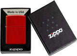 Zippo Metallic Red Matte 49475