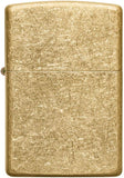 Zippo Tumbled Brass 49477