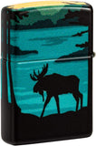 Zippo Moose Landscape 540 Color Design 49481