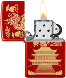 Zippo Eastern Design Metallic Red 49517
