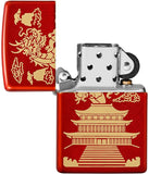 Zippo Eastern Design Metallic Red 49517