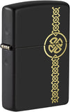 Zippo Celtic Design Black Matte 49518