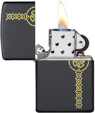 Zippo Celtic Design Black Matte 49518