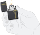 Zippo Celtic Design Black Matte 49518