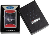 Zippo Ford Mustang Design Brushed Chrome 49519