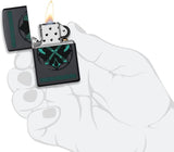 Zippo Assassin's Creed Valhalla Hatchets and Celtic Braids Black Matte 49525