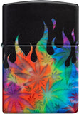 Zippo 540 Flame Leaf Design 49534