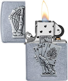 Zippo Dead Mans Hand Emblem Design 49536