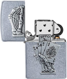 Zippo Dead Mans Hand Emblem Design 49536