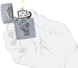 Zippo Dead Mans Hand Emblem Design 49536