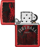 Zippo Fireball Dragon Logo Red Matte 49541
