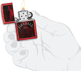 Zippo Fireball Dragon Logo Red Matte 49541