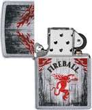 Zippo Fireball Dragon and Flames Street Chrome 49542