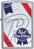 Zippo Pabst Blue Ribbon Street Chrome 49545