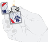 Zippo Pabst Blue Ribbon Street Chrome 49545