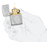 Zippo The Tree of Life Multi Cut  Armor® High Polish Sterling Silver 49552