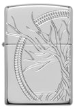 Zippo The Tree of Life Multi Cut  Armor® High Polish Sterling Silver 49552