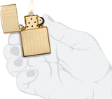 Zippo Pledge of Allegiance Design High Polish Brass 49585