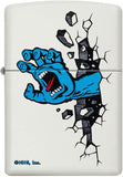 Zippo Santa Cruz Screaming Hand White Matte 49614