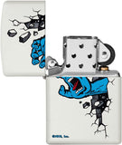 Zippo Santa Cruz Screaming Hand White Matte 49614